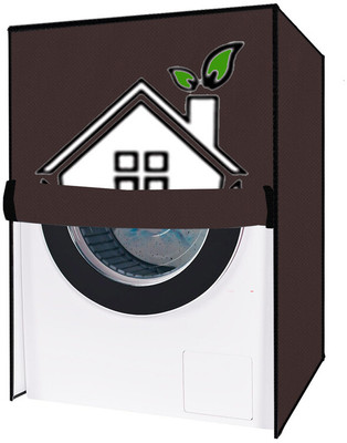 Delideal Front Loading Washing Machine  Cover(Width: 66 cm, Brown)