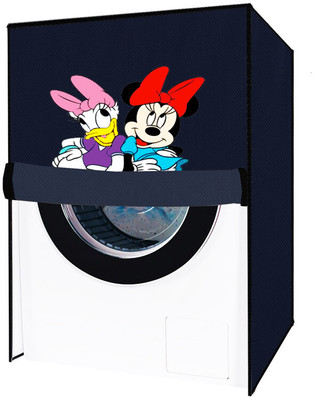 Delideal Front Loading Washing Machine  Cover(Width: 63 cm, Blue)