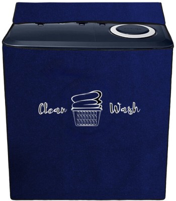 Archistylo Semi-Automatic Washing Machine  Cover(Width: 81 cm, Blue)
