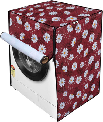 Casadiasi Front Loading Washing Machine  Cover(Width: 61 cm, Maroon)