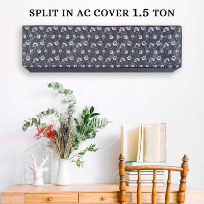 Dream Care Air Conditioner  Cover(Width: 111.76 cm, Grey, White)