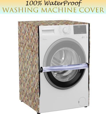 Flipkart SmartBuy Front Loading Washing Machine  Cover(Width: 55 cm, Beige, TRASPARENT)