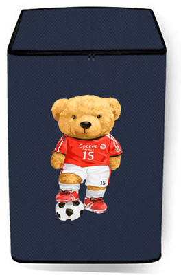 KVAR Top Loading Washing Machine  Cover(Width: 67 cm, Blue, Sky Blue)
