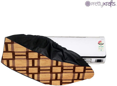 Delideal Air Conditioner  Cover(Width: 36 cm, Yellow, Brown)
