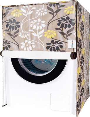 HOMESTIC Front Loading Washing Machine  Cover(Width: 59 cm, Brown)