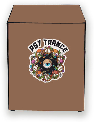 Hizing Front Loading Washing Machine  Cover(Width: 77 cm, Beige, Multicolor)