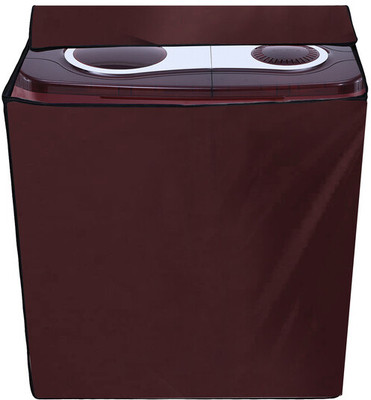 AAVYA UNIQUE FASHION Semi-Automatic Washing Machine  Cover(Width: 82 cm, Maroon)