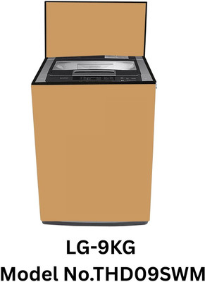 Elam Decor Top Loading Washing Machine  Cover(Width: 58 cm, Beige)