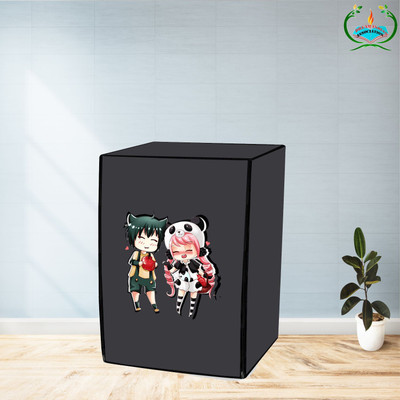 ME AND ME Front Loading Washing Machine  Cover(Width: 69 cm, Grey)