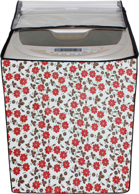 Crosia Craft Top Loading Washing Machine  Cover(Width: 66 cm, Red)