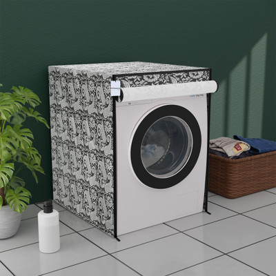 HOMESTIC Front Loading Washing Machine  Cover(Width: 60 cm, Black)