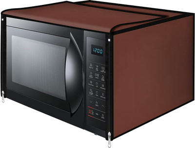 Vocal Store Microwave Oven  Cover(Width: 55 cm, Brown)