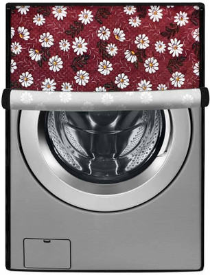 CASA FURNISHING Front Loading Washing Machine  Cover(Width: 60 cm, RED)