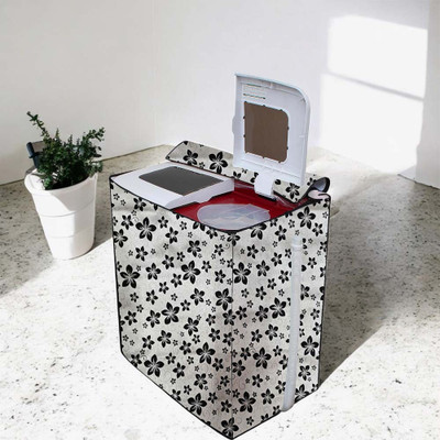 shrinitya Semi-Automatic Washing Machine  Cover(Width: 75 cm, Multicolor)