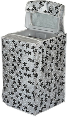 SWASTIK Top Loading Washing Machine  Cover(Width: 54 cm, White, Black, Silver)