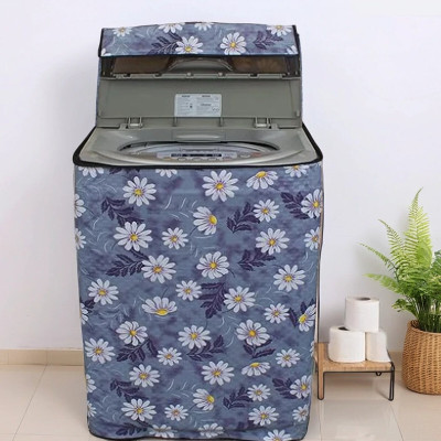 Creadcraft Top Loading Washing Machine  Cover(Width: 58.42 cm, Blue)