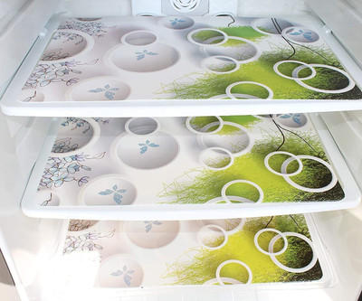 REVEXO Fridge Mat(Width: 44 cm, Multicolor)