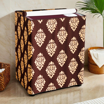 KUBER INDUSTRIES Semi-Automatic Washing Machine  Cover(Width: 81 cm, Maroon)
