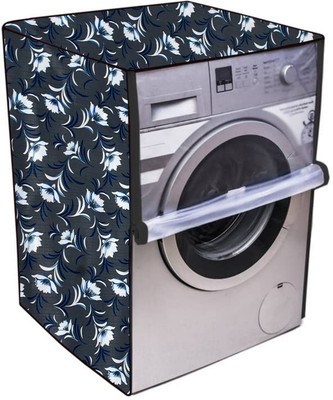 Nitasha Front Loading Washing Machine  Cover(Width: 60 cm, Grey, White, Blue)
