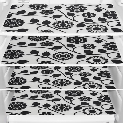 Flipkart SmartBuy Fridge Mat(Width: 43 cm, BLACK,WHITE)