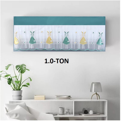 Sahaj Creation Air Conditioner  Cover(Width: 86 cm, white)