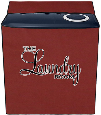 Archistylo Semi-Automatic Washing Machine  Cover(Width: 32 cm, Maroon)