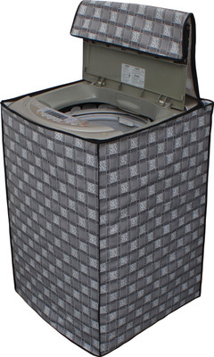 Nitasha Top Loading Washing Machine  Cover(Width: 66 cm, Grey)