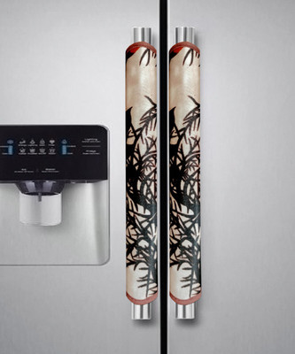 Comfort House Refrigerator Handle  Cover(Width: 20 cm, Brown)