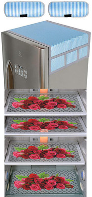 DPA Collection Refrigerator  Cover(Width: 54 cm, Maroon)