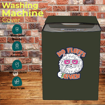 KVAR Top Loading Washing Machine  Cover(Width: 68 cm, Green)