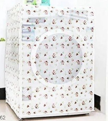 Zoomstore Front Loading Washing Machine  Cover(Width: 77 cm, White)