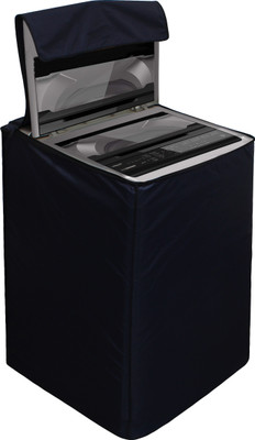 Wings Star Top Loading Washing Machine  Cover(Width: 59 cm, Blue)