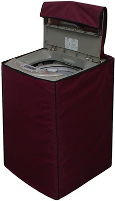 Wings Star Top Loading Washing Machine  Cover(Width: 66 cm, Maroon)