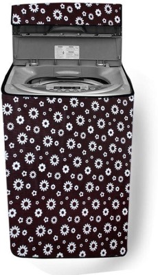 Nitasha Top Loading Washing Machine  Cover(Width: 60 cm, Black, White)