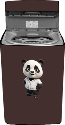 Amodori Top Loading Washing Machine  Cover(Width: 60 cm, Brown, Pink)