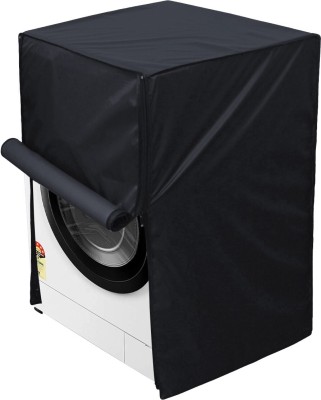 Star Weaves Front Loading Washing Machine  Cover(Width: 61 cm, Grey)