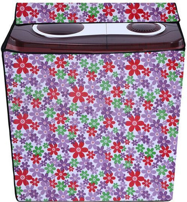 Decorly Furnishings Top Loading Washing Machine  Cover(Width: 66 cm, Multicolor)