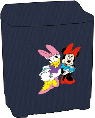 Delideal Semi-Automatic Washing Machine  Cover(Width: 82 cm, Blue)