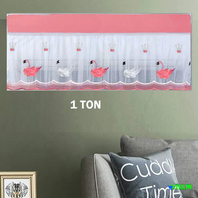 tapovan fashion Air Conditioner  Cover(Width: 86 cm, WHITE)