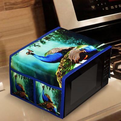 Flipkart SmartBuy Microwave Oven  Cover(Width: 46 cm, Green)