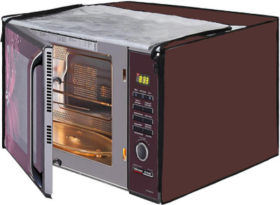 Viraz Microwave Oven  Cover(Width: 44 cm, Brown)