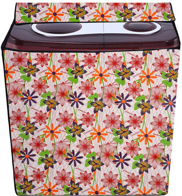 Decorly Furnishing Front Loading Washing Machine  Cover(Width: 81 cm, Multicolor)