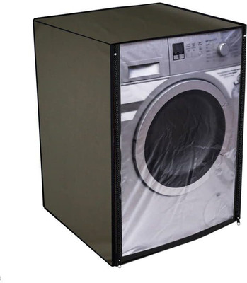 KingMatters Front Loading Washing Machine  Cover(Width: 63 cm, GREEN)