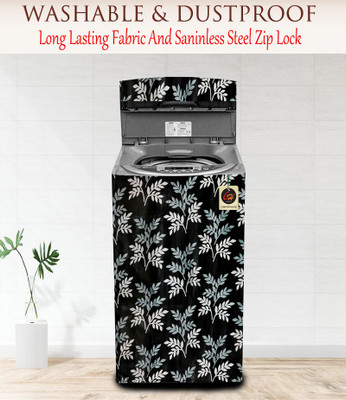 Comfort House Top Loading Washing Machine  Cover(Width: 55 cm, Black)