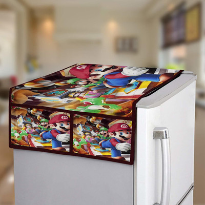 E-Retailer Refrigerator  Cover(Width: 53 cm, Multicolor)