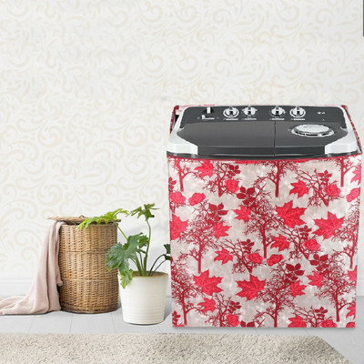 Romiz Semi-Automatic Washing Machine  Cover(Width: 54 cm, Red)
