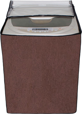 Crosia Craft Top Loading Washing Machine  Cover(Width: 58 cm, Brown)