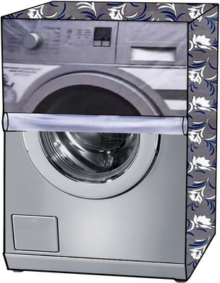 HouseOfCommon Front Loading Washing Machine  Cover(Width: 62 cm, TRANSPARENT, Gray)