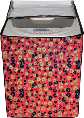 Crosia Craft Top Loading Washing Machine  Cover(Width: 66 cm, Red)