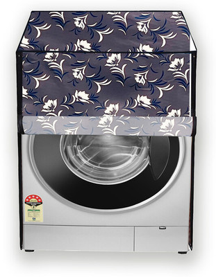 Hizing Front Loading Washing Machine  Cover(Width: 72 cm, Grey, White)